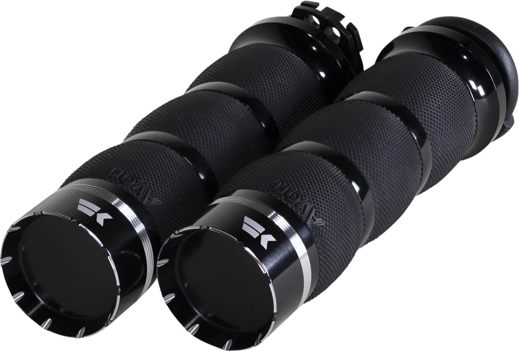 Khrome Werks Grips - Tracer - Air Tracer - Cable - Black 500210 - Main Product View