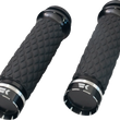 Load image into Gallery viewer, Khrome Werks Grips - Tracer - Custom Contour - Diamond - Black 500320 - Main Product View