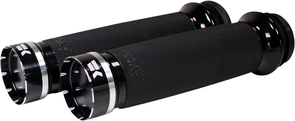 Khrome Werks Grips - Tracer - Custom Contour - TBW - Black 500100 - Main Product View