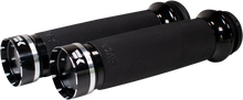 Load image into Gallery viewer, Khrome Werks Grips - Tracer - Custom Contour - TBW - Black 500100 - Main Product View