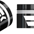 Load image into Gallery viewer, Khrome Werks Grips - Tracer - Custom Contour - TBW - Black 500100 - Side View