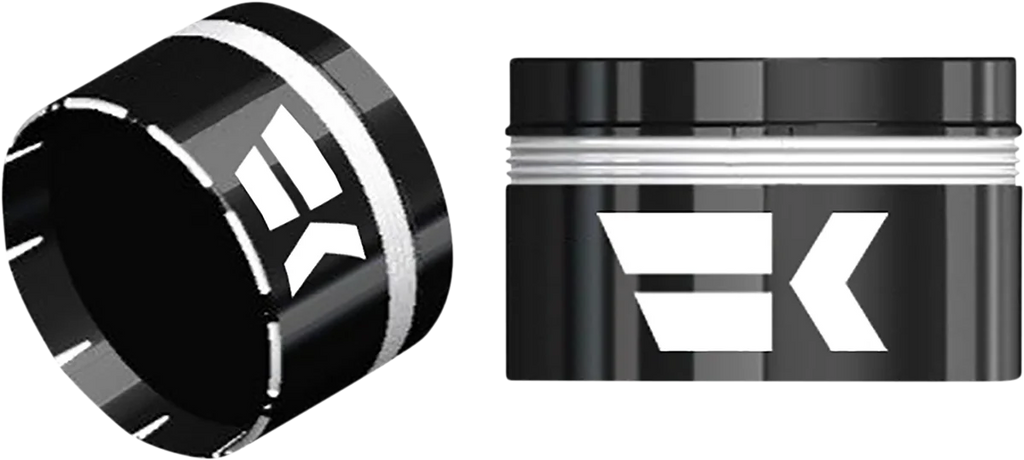 Khrome Werks Grips - Tracer - Custom Contour - TBW - Black 500100 - Side View