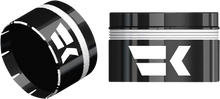 Load image into Gallery viewer, Khrome Werks Grips - Tracer - Custom Contour - TBW - Black 500100 - Side View