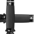 Load image into Gallery viewer, Khrome Werks Grips - Turbine - Custom Contour - TBW - Black 500120 - Side View