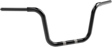 Load image into Gallery viewer, Khrome Werks Handlebar - Ape Hanger - 10" - Black 300450 - Main Product View