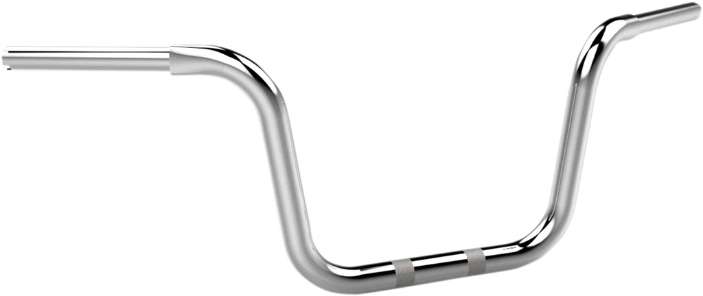 Khrome Werks Handlebar - Ape Hanger - 10" - Black 300450 - Side View