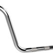 Load image into Gallery viewer, Khrome Werks Handlebar - Ape Hanger - 10" - Chrome 300049 - Main Product View
