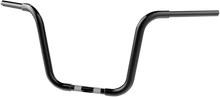 Load image into Gallery viewer, Khrome Werks Handlebar - Ape Hanger - Bobber - 10&quot; - Black 300875 - Side View