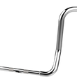 Load image into Gallery viewer, Khrome Werks Handlebar - Ape Hanger - Bobber - TBW - 14" - Chrome 300402 - Main Product View