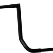 Load image into Gallery viewer, Khrome Werks Handlebar - FLH - 14" - Black 300734 - Main Product View