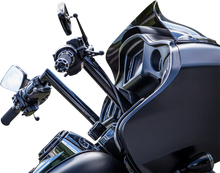 Load image into Gallery viewer, Khrome Werks Handlebar - FLT - 12" - Black 300722 - Side View