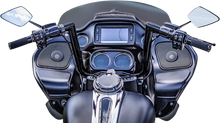 Load image into Gallery viewer, Khrome Werks Handlebar - FLT - 12" - Black 300722 - Back View