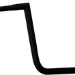 Load image into Gallery viewer, Khrome Werks Handlebar - FLT - 12" - Black 300742 - Main Product View