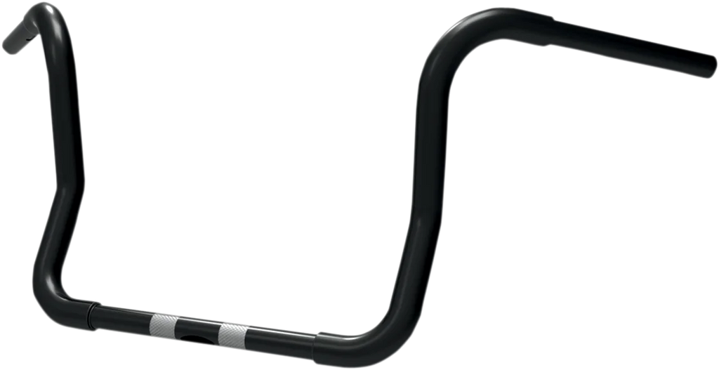 Khrome Werks Handlebar - Fat Ape Hanger - 12" - TBW - Black 300832 - Side View