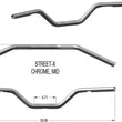 Load image into Gallery viewer, Khrome Werks Handlebar - Mid Bend - Chrome 300901 - Side View