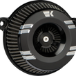 Load image into Gallery viewer, Khrome Werks Instigator Air Cleaner - Klassic - Black - Twin Cam 250200 - Main Product View