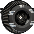 Load image into Gallery viewer, Khrome Werks Instigator Air Cleaner - Klassic - Chrome - M8 250105 - Side View