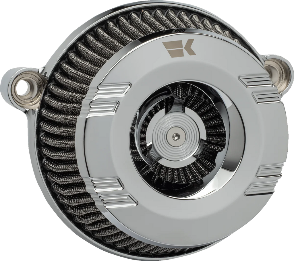 Khrome Werks Instigator Air Cleaner - Klassic - Chrome - Twin Cam 250205 - Main Product View