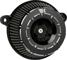 Load image into Gallery viewer, Khrome Werks Instigator Air Cleaner - Klassic - Chrome - Twin Cam 250205 - Side View