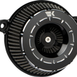 Load image into Gallery viewer, Khrome Werks Instigator Air Cleaner - Tracer - Black - Twin Cam 250210 - Main Product View