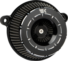 Load image into Gallery viewer, Khrome Werks Instigator Air Cleaner - Tracer - Black - Twin Cam 250210 - Main Product View