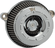 Load image into Gallery viewer, Khrome Werks Instigator Air Cleaner - Tracer - Chrome - M8 250115 - Main Product View