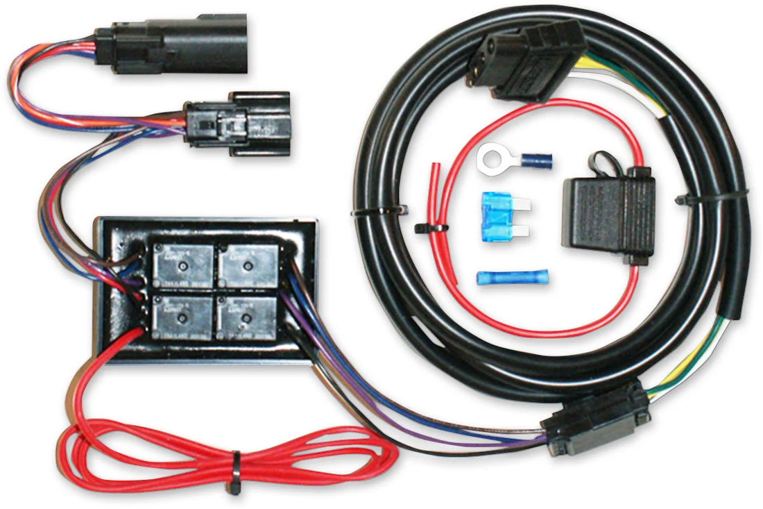 Khrome Werks Iso Converter - 6 Pin - Molex 720761 - Side View
