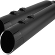 Load image into Gallery viewer, Khrome Werks Mufflers - Black with Edge Tip 202855 - Main Product View