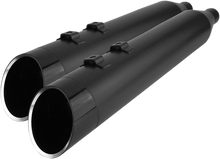 Load image into Gallery viewer, Khrome Werks Mufflers - Black with Edge Tip 202855 - Main Product View