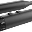 Load image into Gallery viewer, Khrome Werks Mufflers - Black with Klassic Tip 202830 - Main Product View