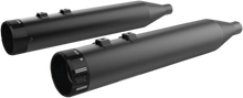 Load image into Gallery viewer, Khrome Werks Mufflers - Black with Klassic Tip 202830 - Main Product View
