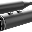 Load image into Gallery viewer, Khrome Werks Mufflers - Black with Tracer Tip 202840 - Main Product View