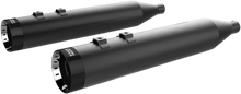 Load image into Gallery viewer, Khrome Werks Mufflers - Black with Turbine Tip 202845 - Main Product View