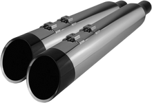 Load image into Gallery viewer, Khrome Werks Mufflers - Chrome with Edge Tip 202685 - Main Product View