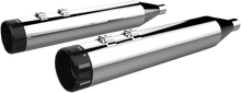 Load image into Gallery viewer, Khrome Werks Mufflers - Chrome with Edge Tip 202685 - Side View