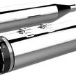Load image into Gallery viewer, Khrome Werks Mufflers - Chrome with Tracer Tip 202790 - Main Product View