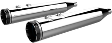 Load image into Gallery viewer, Khrome Werks Mufflers - Chrome with Tracer Tip 202790 - Main Product View