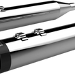 Load image into Gallery viewer, Khrome Werks Mufflers - Chrome with Turbine Tip 202795 - Main Product View