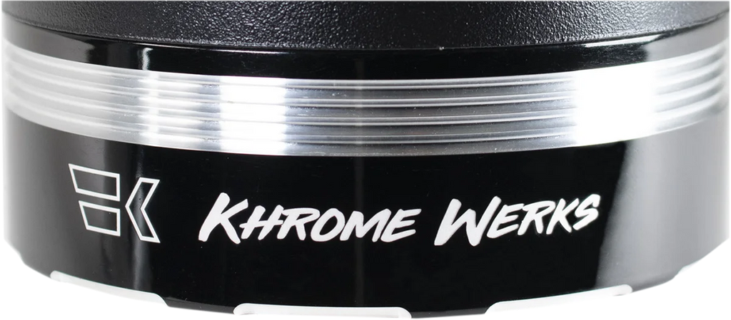 Khrome Werks Replacement End Cap - Tracer - 4-1/2" 200709P - Side View