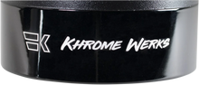 Load image into Gallery viewer, Khrome Werks Replacement End Cap - Turbine - 4-1/2" 200718P - Side View