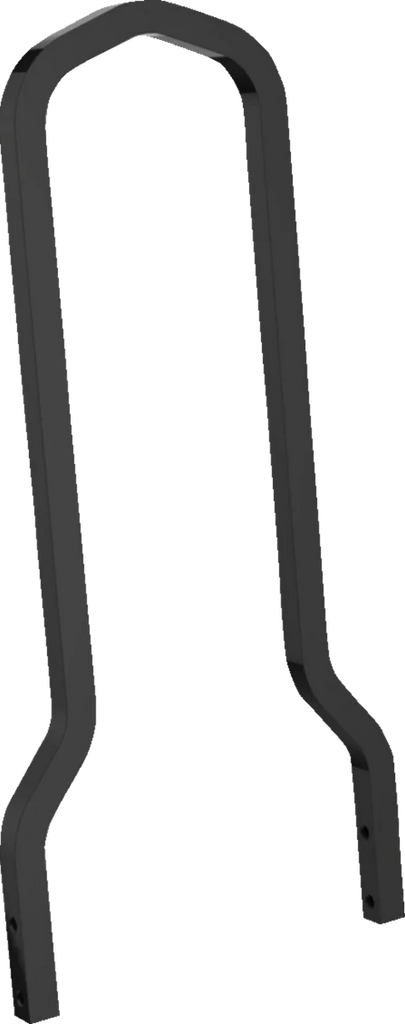 Khrome Werks Sissy Bar - 12.5" x 7.5" - Black 262806 - Main Product View