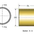 Load image into Gallery viewer, Kibblewhite Precision KPMI BUSHING, CAMSHAFT, OUTER fits 1963-1983 Triumph 650 / 750 - Side View