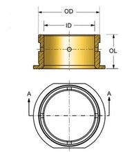 Load image into Gallery viewer, Kibblewhite Precision KPMI BUSHING, CRANKSHAFT, STD ID, BSA, A10, 1962-1970 - Main Product View