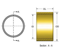 Load image into Gallery viewer, Kibblewhite Precision KPMI BUSHING, FORK, BOTTOM, VARIOUS APPLICATIONS fits Triumph - Side View