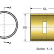 Load image into Gallery viewer, Kibblewhite Precision KPMI BUSHING, WRIST PIN, +0.002" (PR.), HARLEY-DAVIDSON® - Side View