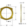 Load image into Gallery viewer, Kibblewhite Precision KPMI CRANKSHAFT THRUST WASHER, BSA A50 &amp; A65 - Side View