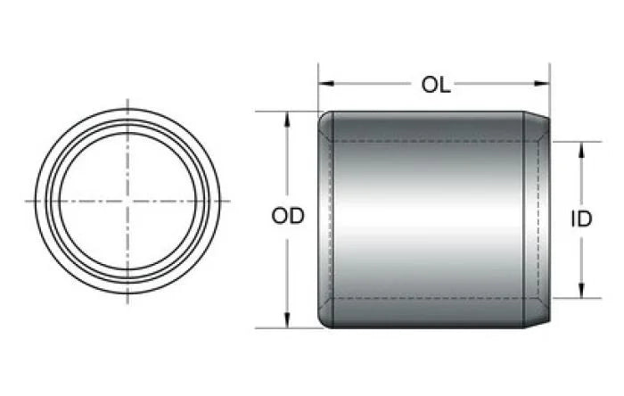 Kibblewhite Precision KPMI DOWEL PIN, STEEL (PKG. OF 20), 0.375" OD, - Main Product View