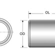 Load image into Gallery viewer, Kibblewhite Precision KPMI DOWEL PIN, STEEL (PKG. OF 20), 0.4365" OD - Side View