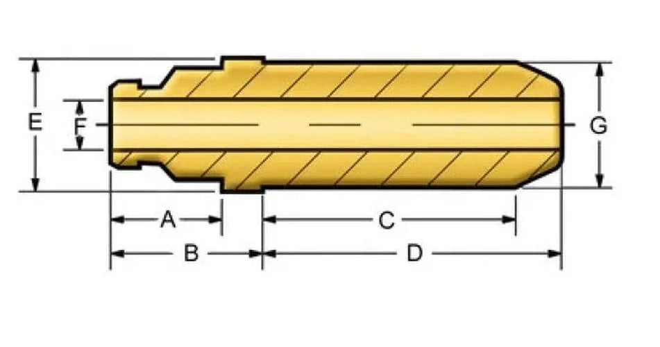 Kibblewhite Precision KPMI GUIDE (5.0MM CONV.) C630 IN STD - Side View