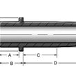 Load image into Gallery viewer, Kibblewhite Precision KPMI GUIDE, C630, EX +0.003, HD, PAN/SHOVEL 74", 1948-'77 - Side View